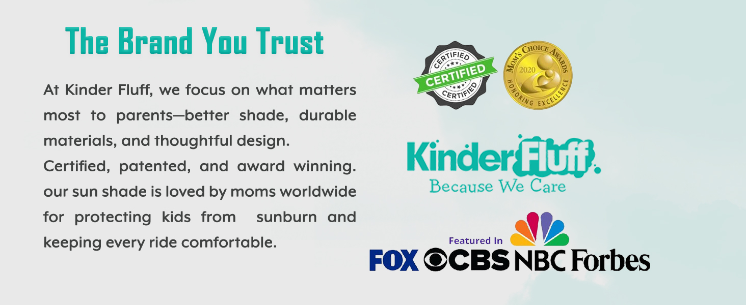 Trusted Brand Kinder Fluff has been a supplier of quality products & has won several awards