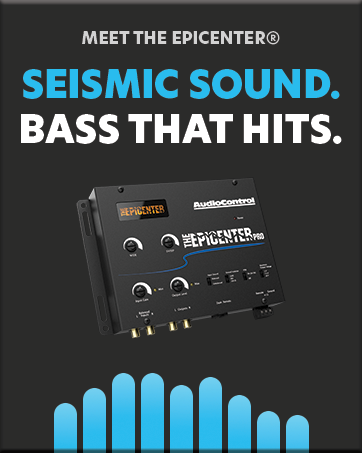 Meet the AudioControl Epicenter. Seismic Sound. Bass That Hits.