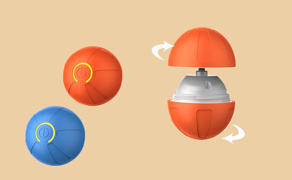 Toy ball that can be opened