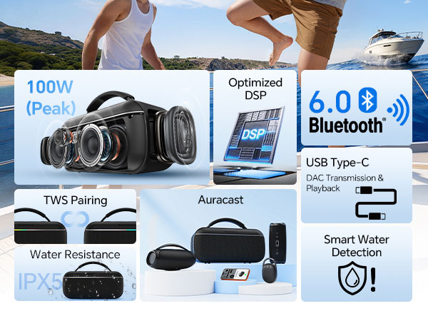 Portable Bluetooth Speaker Wireless