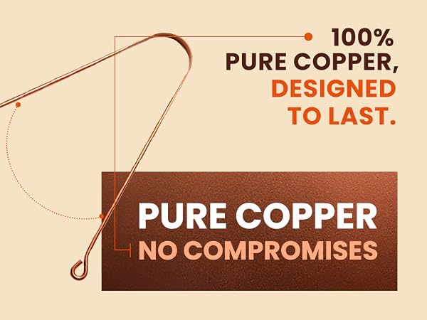 copper tongue scraper