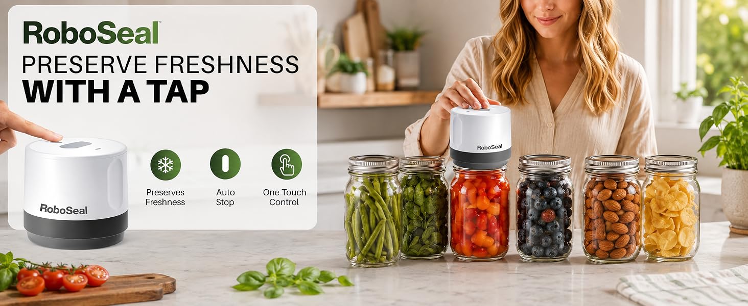 canning food storage preservation airtight pantry pump fresh cordless portable electric