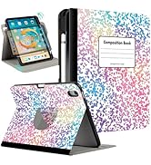 Lokigo Rotating Case for iPad (A16) 11th/10th Generation 11-Inch/10.9 Inch (2025/2022), Buils wit...