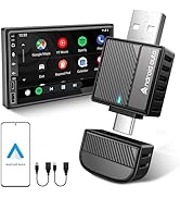ByteWave Android Auto Wireless Adapter, 2025 NFC & Bluetooth5.3 Convert Wired to Wireless Android...