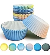 300-Count Cupcake Liners Standard Cupcake Cups 6 Design Cupcake Papers Baking Cups Cupcake Wrappe...
