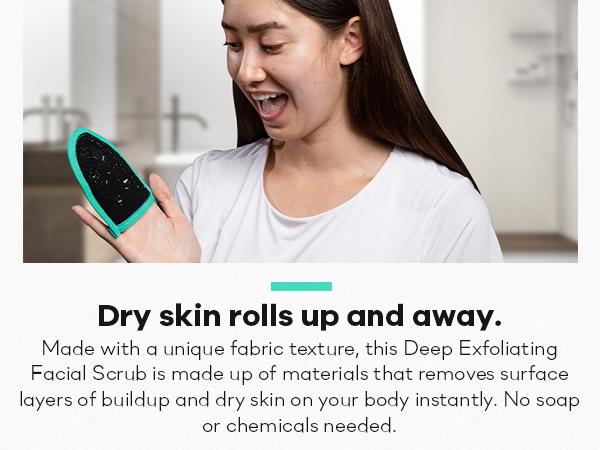 face exfoliator exfoliate exfoliating scrubber facial brush different acne treatment seraphic