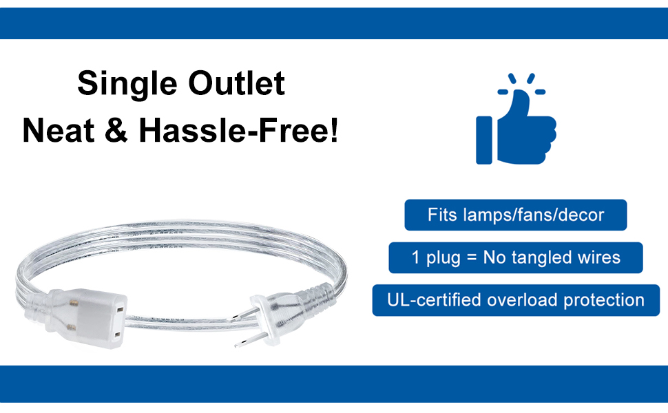 short extension cord 3FT