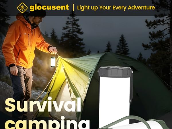 camping lantern rechargeable