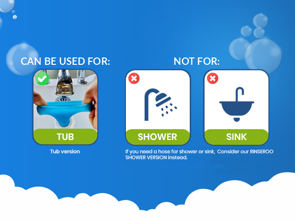 sink bathtub tub shower hose 5ft sprayer handheld indoor portable patio bath dog pet cat kitchen