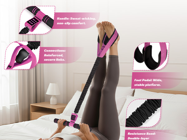 resistance bands with handles