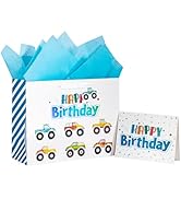 Loveinside Birthday Gift Bag for Kids, Medium Bag with Tissue Paper, Gift Tag and Greeting Card, ...