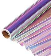 Iridescent cellophane