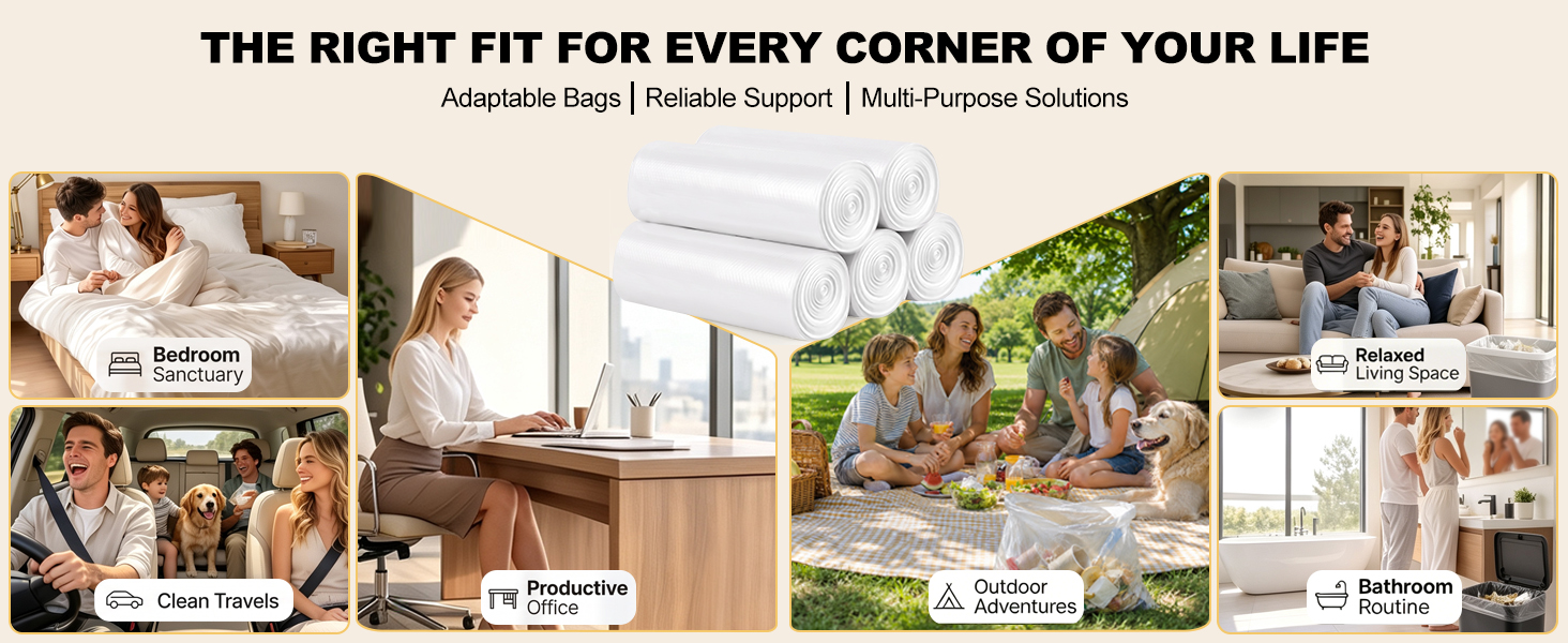 bathroom garbage bags