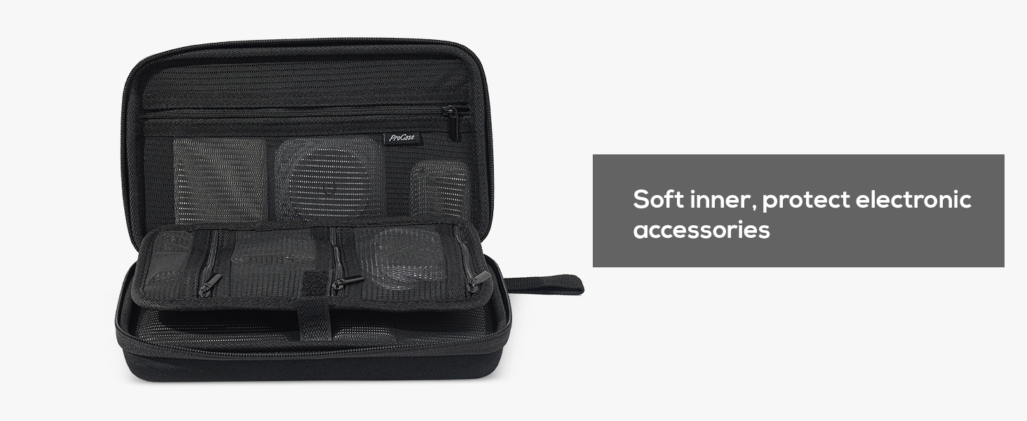 Hard Travel Electronic Organizer Case