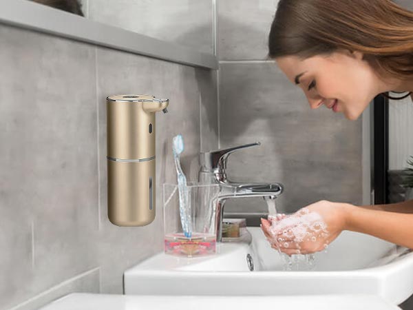 The automatic soap dispenser touchless is designed for versatility