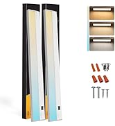 Ansen 2Packs of Under Cabinet Lighting Hardwired, 48in 26W 1720LM Dimmable Led Light for Kitchen/...