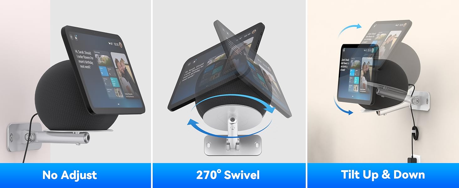 wall mount for echo show 8 2025 release