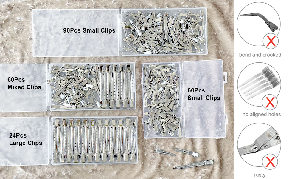 styling hair clips