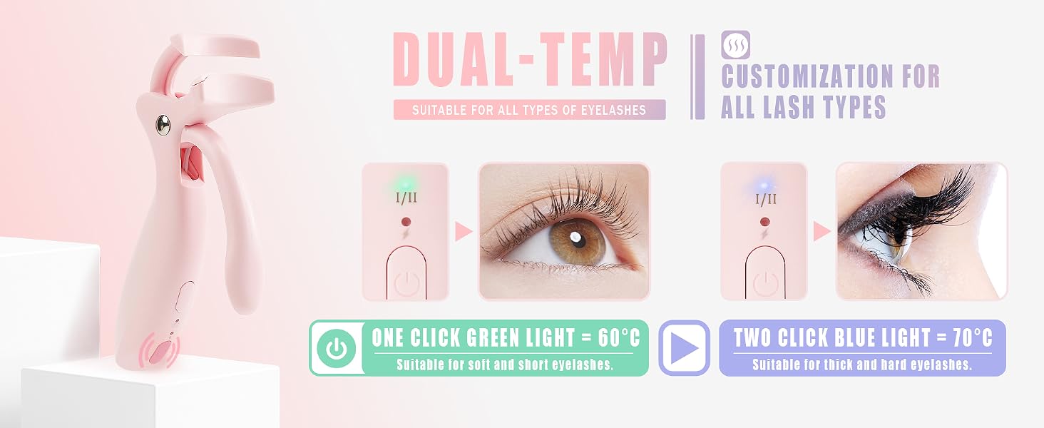 heated eyelash curler electric eyelash curler
