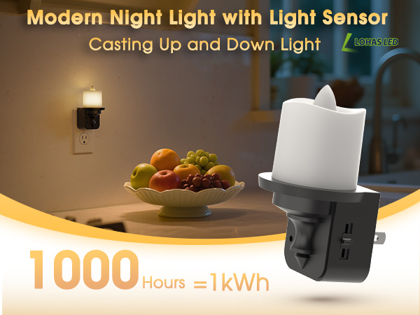 Candle Night Light