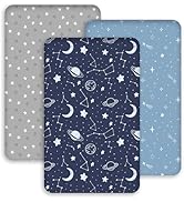 Civarua Kids Baby Delight Bassinet Sheets 33x20 for Newton,Airclub,Maxi COSI,Angelbliss,Dream on ...