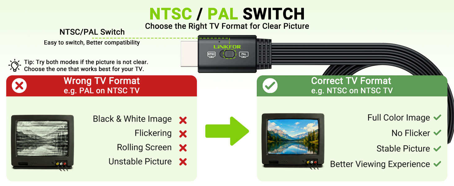 HDMI to RCA Cable