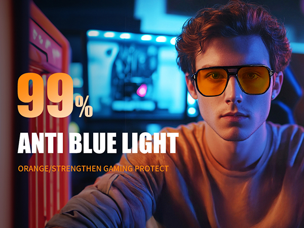 FEISEDY Gaming Blue Light Blocking Glasses for Woman Men Fashion Computer Eyeglasses G2835