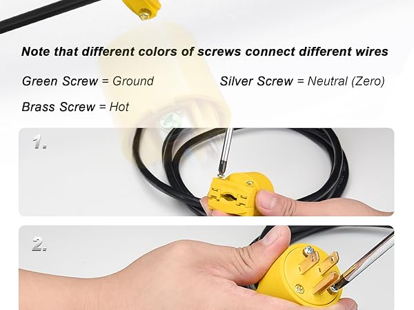 female extension cord ends