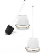 NairSnow toilet bowl brush and holder toilet cleaner brush white toilet brush bathroom scrubber
