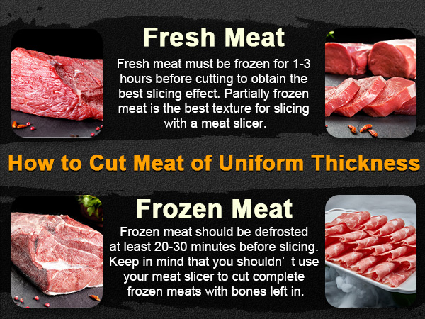 Meat Slicer Electric Deli Food Slicer