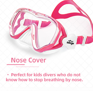 swim goggles with nose cover