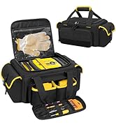 Rexmica Air Compressor Carrying Bag Compatible with DEWALT DCC020IB 20V Max Tire Inflator, Portab...