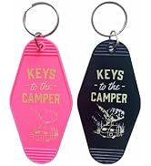 Keys to The Camper Keychain Camper Accesories Camping Accesories for Women Men Vintage Motel Key ...