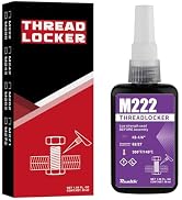 M222 Purple Threadlocker 50ml for All Low Strength Metal Threaded Assembly Threadlocking Adhesive...