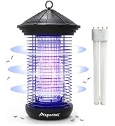 ASPECTEK Bug Zapper 20W Electric Mosquito Zapper, Insect Fly Zapper, UV Light Fly Killer for Outd...