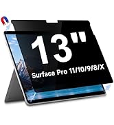 LUSA DESIGN 13 inch Magnetic Privacy Screen for Microsoft Surface 13 inch(Pro 8/9/10/11/X), Anti ...