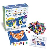 Learning Resources STEM Explorers Pixel Art Challenge - Science Kits & STEM Activities for Kids, ...