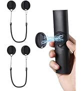 2-in-1 Magnetic Remote Control Holder Wall Mount, 2 Pack Self-Adhesive TV Remote Holder with Remo...