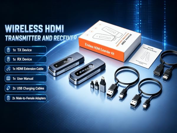 wireless hdmi transmitter and receiver