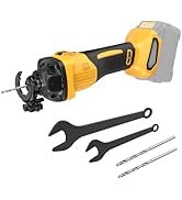 Cordless Drywall Cut-Out Tool Compatible with Dewalt 20V MAX Battery(No Battery) Brushless Motor,...