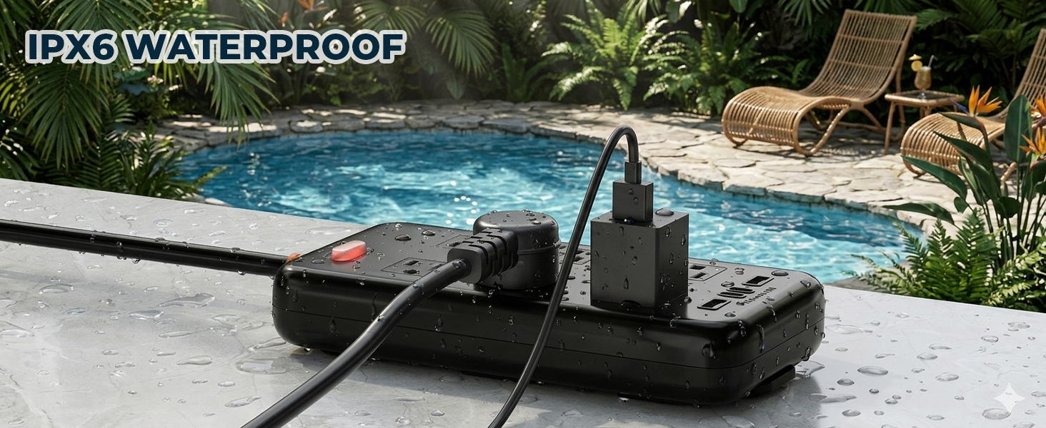 IPX6 Waterproof