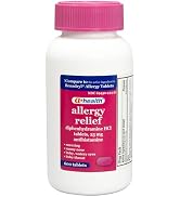 A+Health Allergy Relief Diphenhydramine HCl 25mg Tablets, 600 Count | Antihistamine