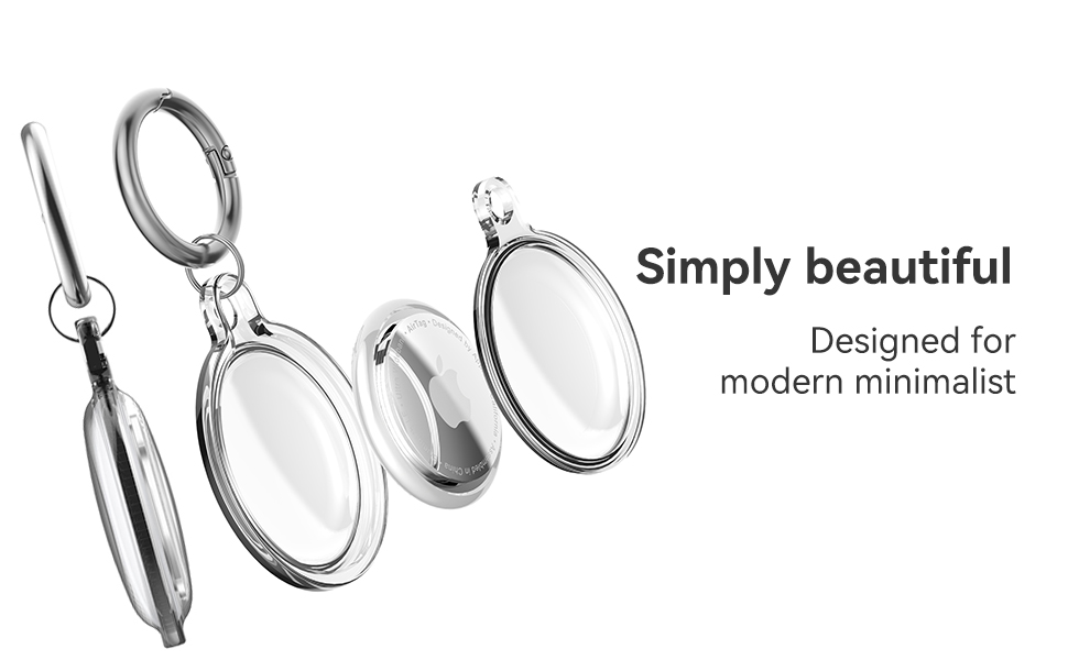 for apple air tag keychain