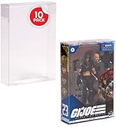 EVORETRO Action Figure Display Protective Case Box for GI Joe 6 inches Classified Series and Marv...