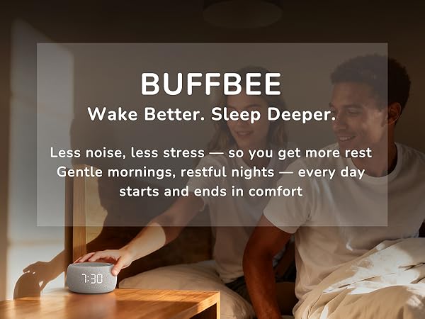 BUFFBEE Wake Better. Sleep Deeper.