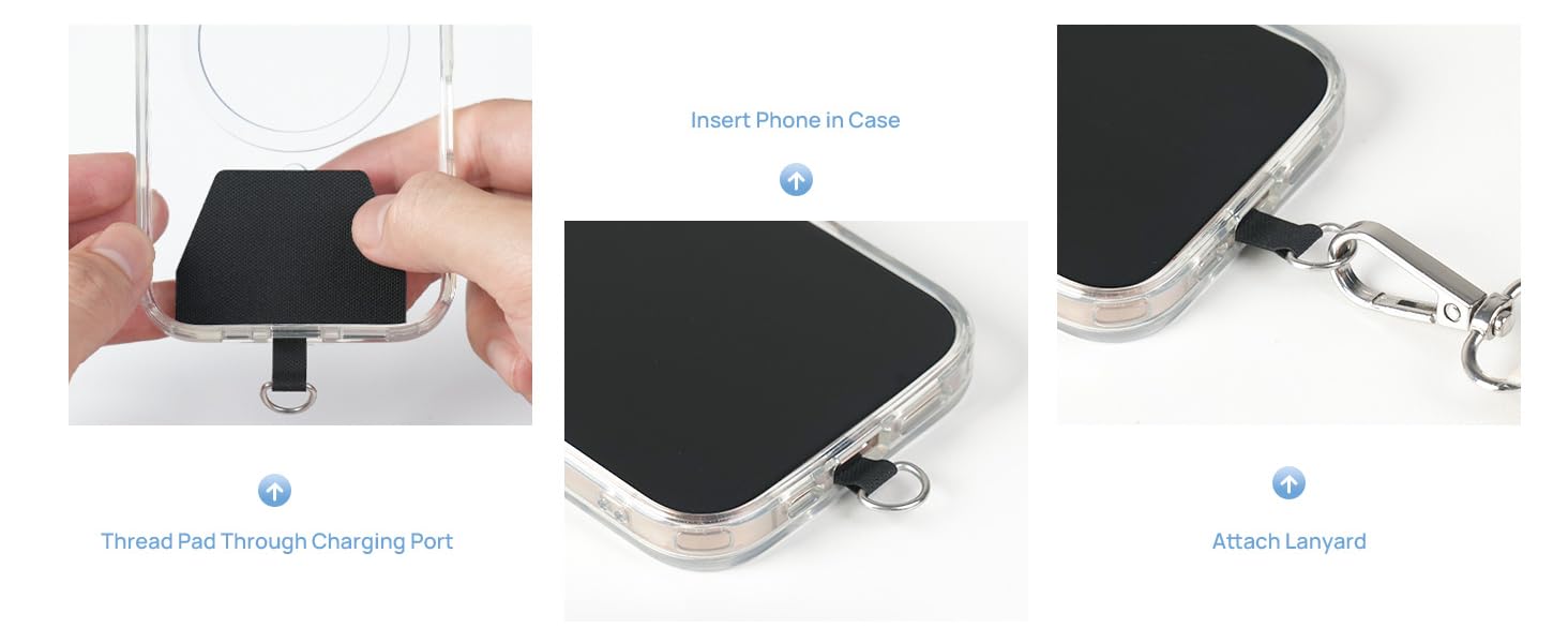 cell phone lanyard strap crossbody adjustable iphone 17 16 15 14 pro max galaxy neck anti theft