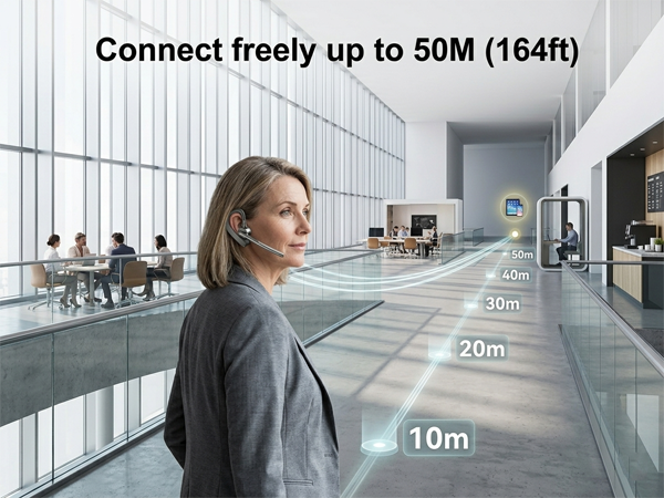 wireless earbud with long range signal