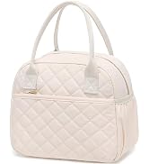 CAMTOP Lunch Box for Women Insulated Lunch Bag Lunchbox Cooler Thermal Leakproof Quilted Reusable...