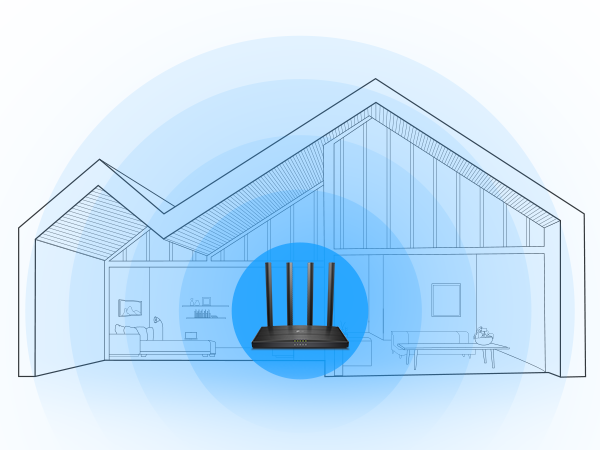 archer a6, boosted speed, wifi coverage