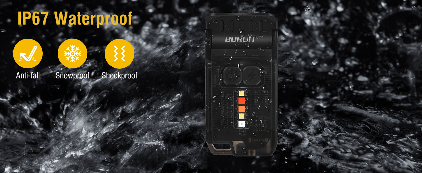 Waterproof flashlight